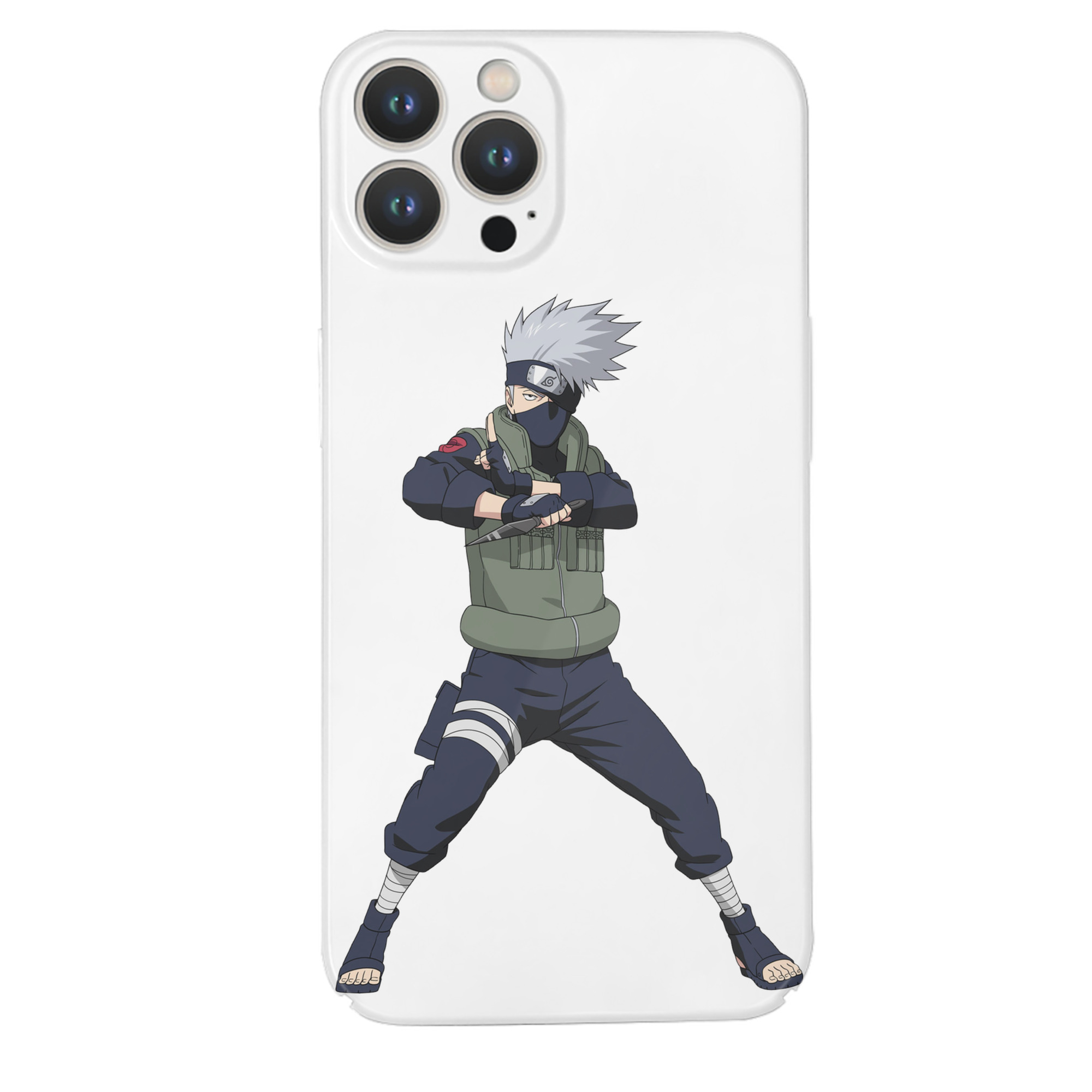 （画像用） NARUTO -ナルト- はたけ カカシ Hatake Kakashi 【iPhone 14シリーズ対応】ハードケース